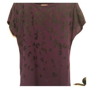 Animal print T-shirt